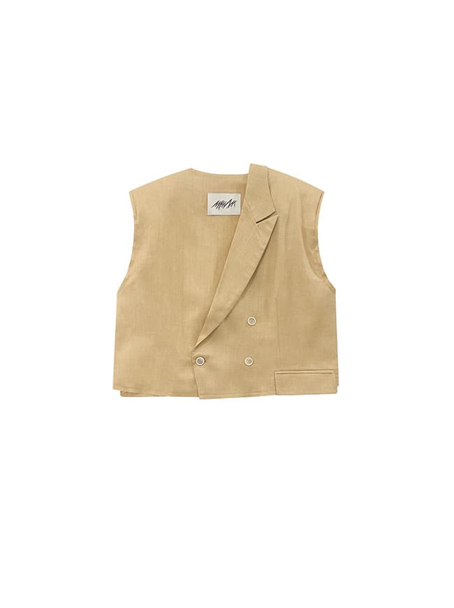 Origami Crop Vest — vue 4
