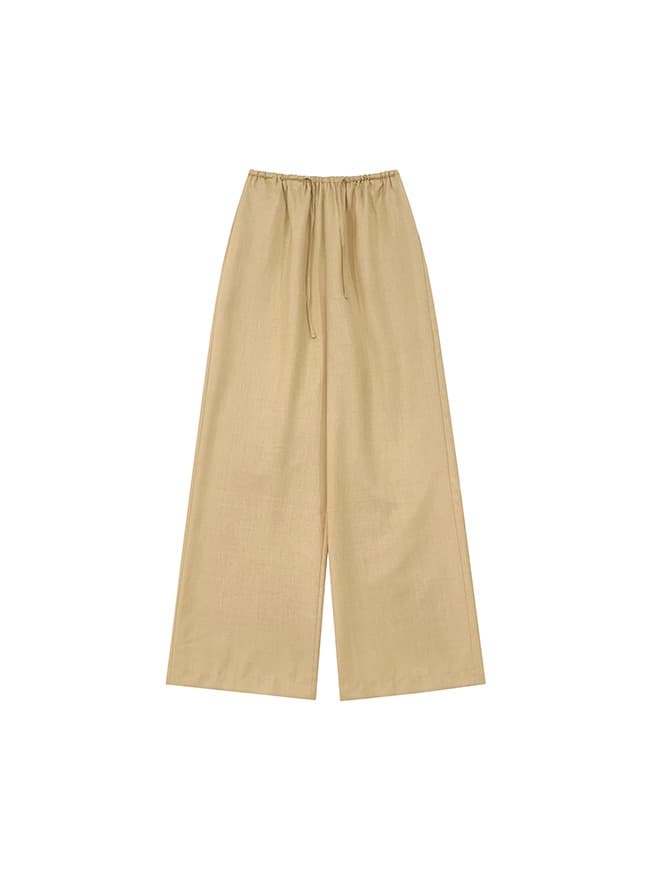 Butter Yellow Banding Pants