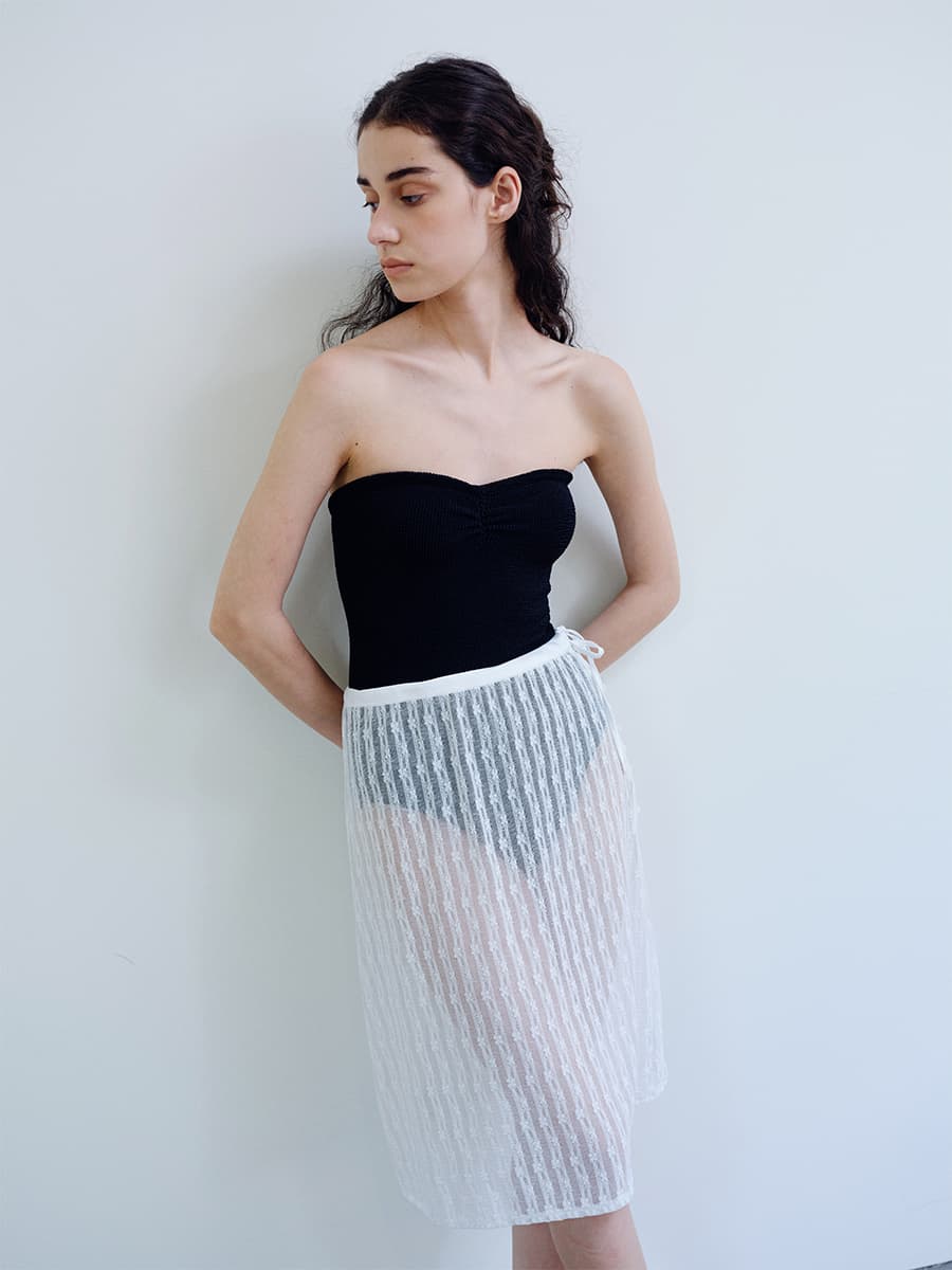 TIR LACE LAYERED SKIRT_WHITE — vue 8