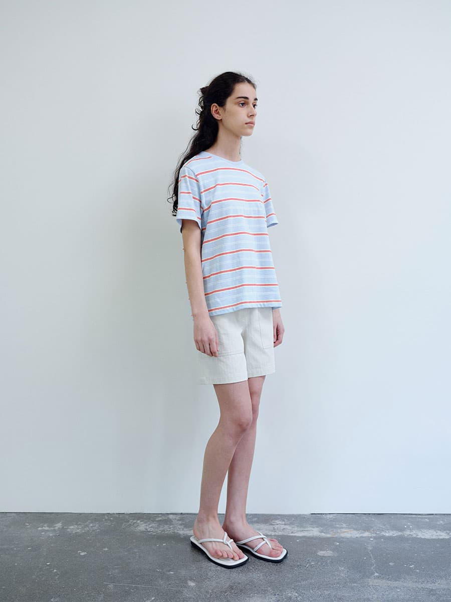 TIR MULTI STRIPE T-SHIRT_SKY BLUE — vue 4
