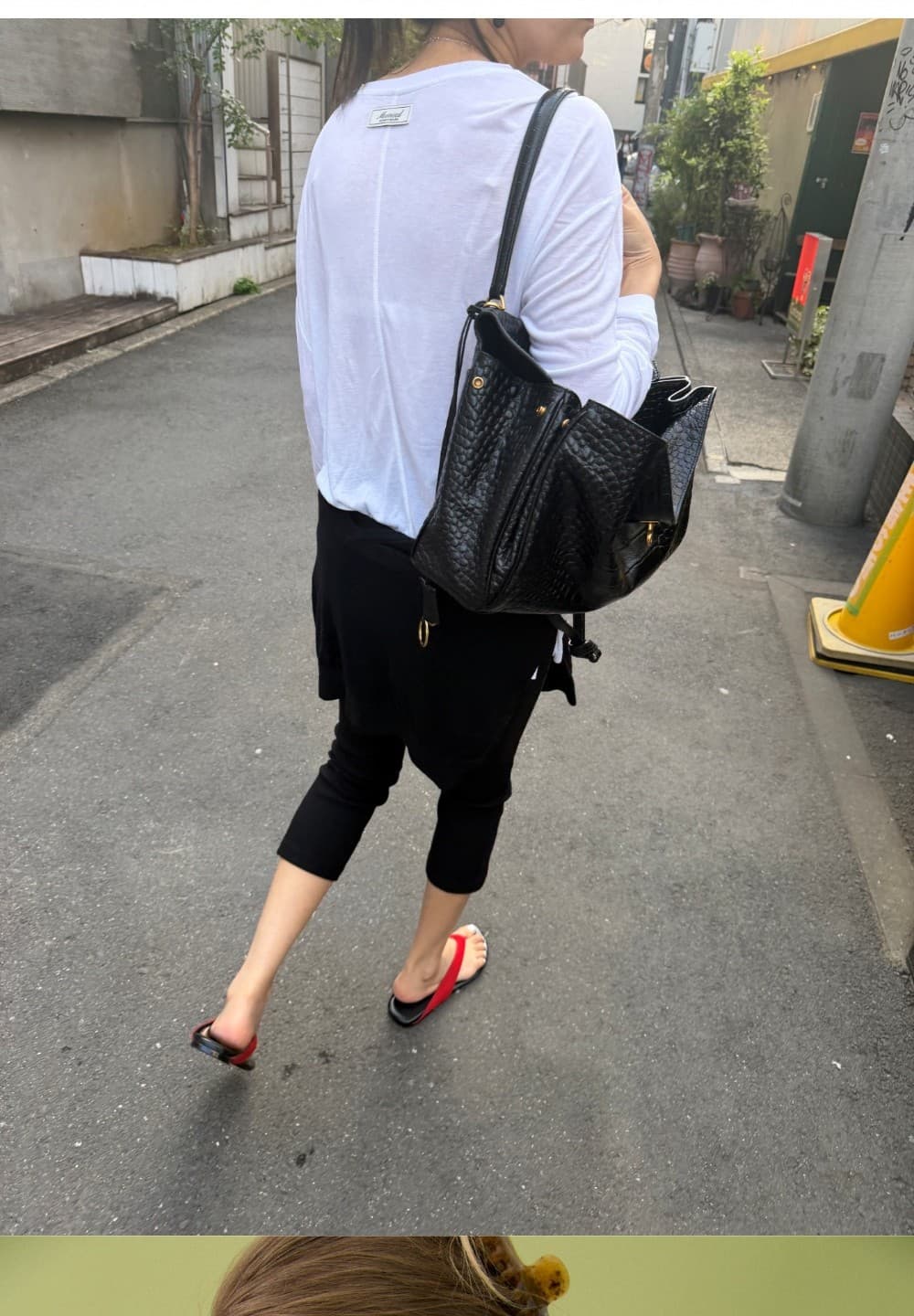 TENCEL BOX TEE - WHITE — vue 7