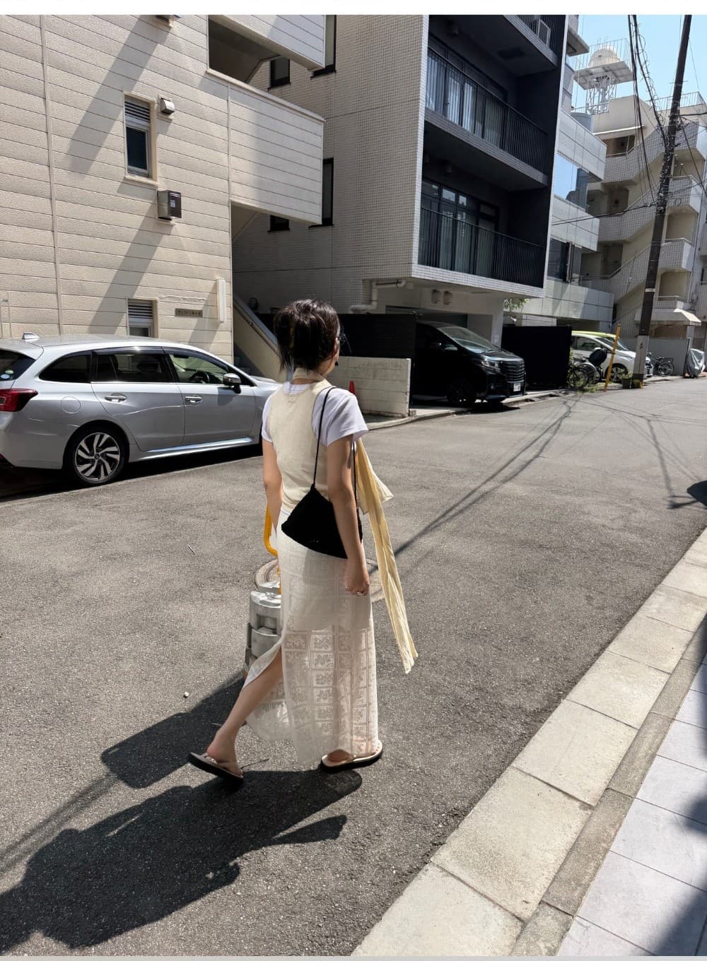 LUNE VELVET SLEEVELESS - YELLOW — vue 6