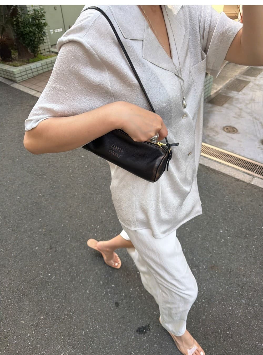 PEARL HALF SHIRT - LIGHT SILVER — vue 4