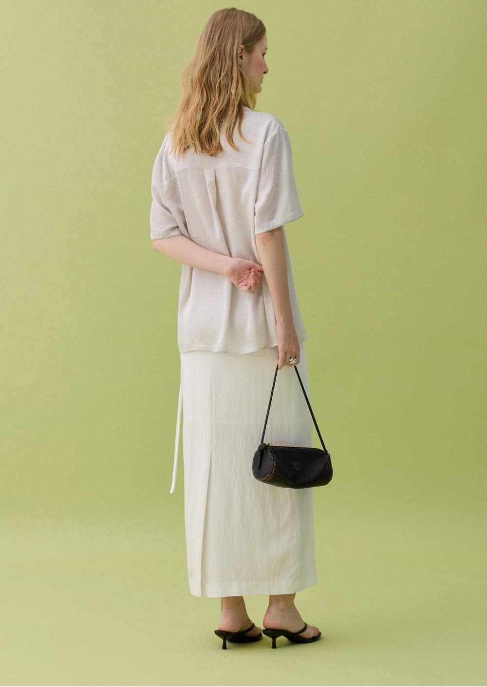 PEARL HALF SHIRT - LIGHT SILVER — vue 11