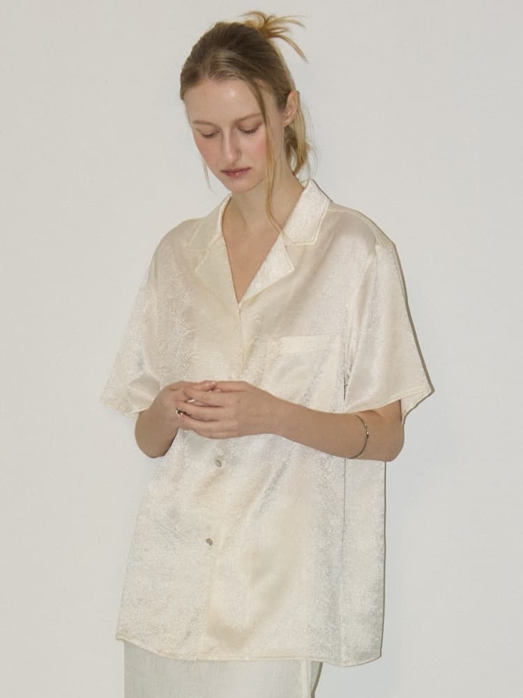 MOA LACE LONG SKIRT - CREAM