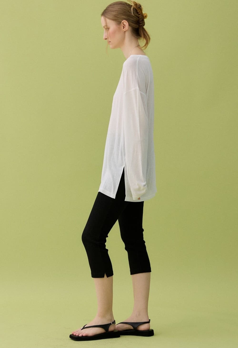 SLEY CAPRI LEGGINGS - 2COLOR — vue 9