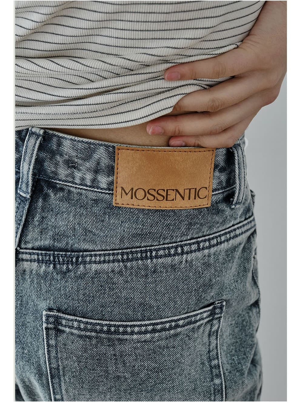 Washed Bootcut Jeans (Blue) — vue 9