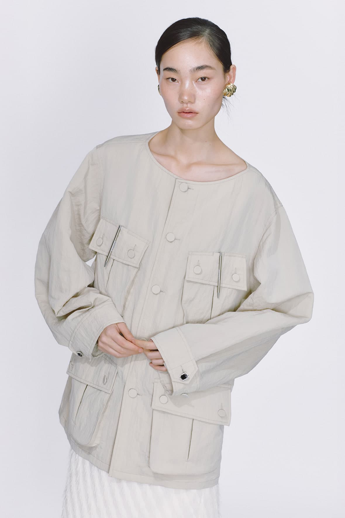 Boatneck Nylon BDU Jacket — vue 7