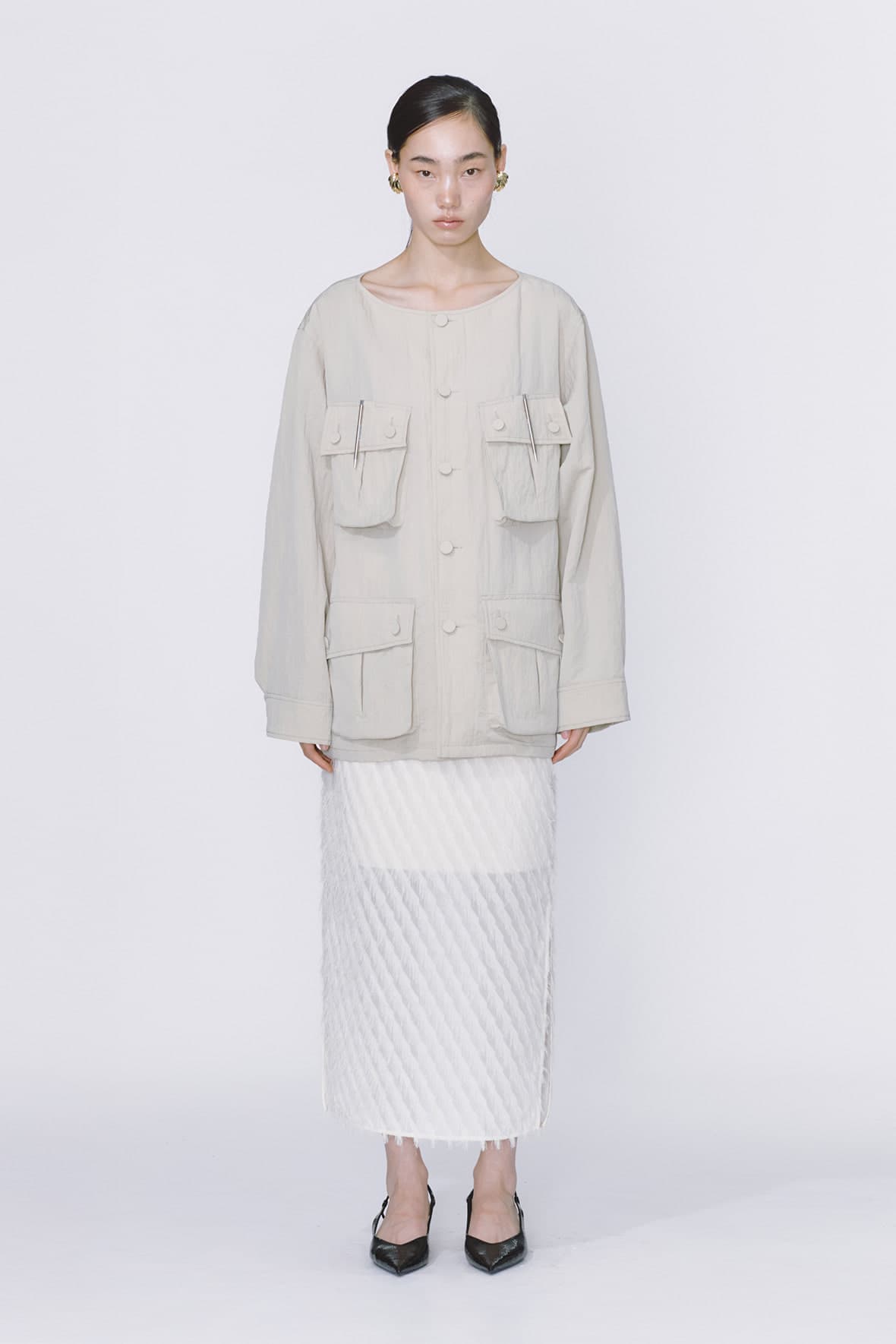 Boatneck Nylon BDU Jacket — vue 1