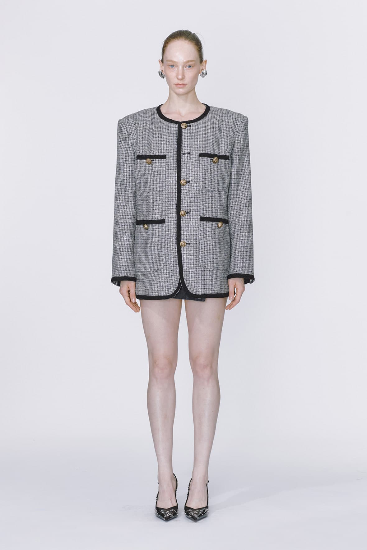 Signature 4-Pocket Tweed Jacket — vue 3