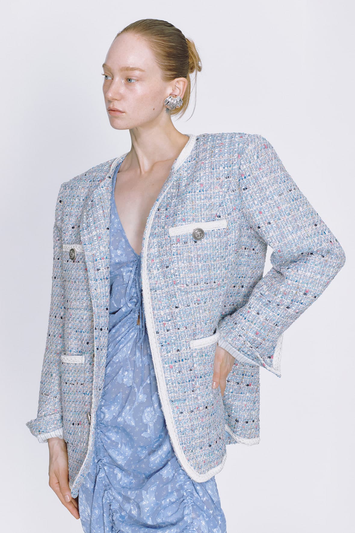 Signature 4-Pocket Tweed Jacket — vue 7