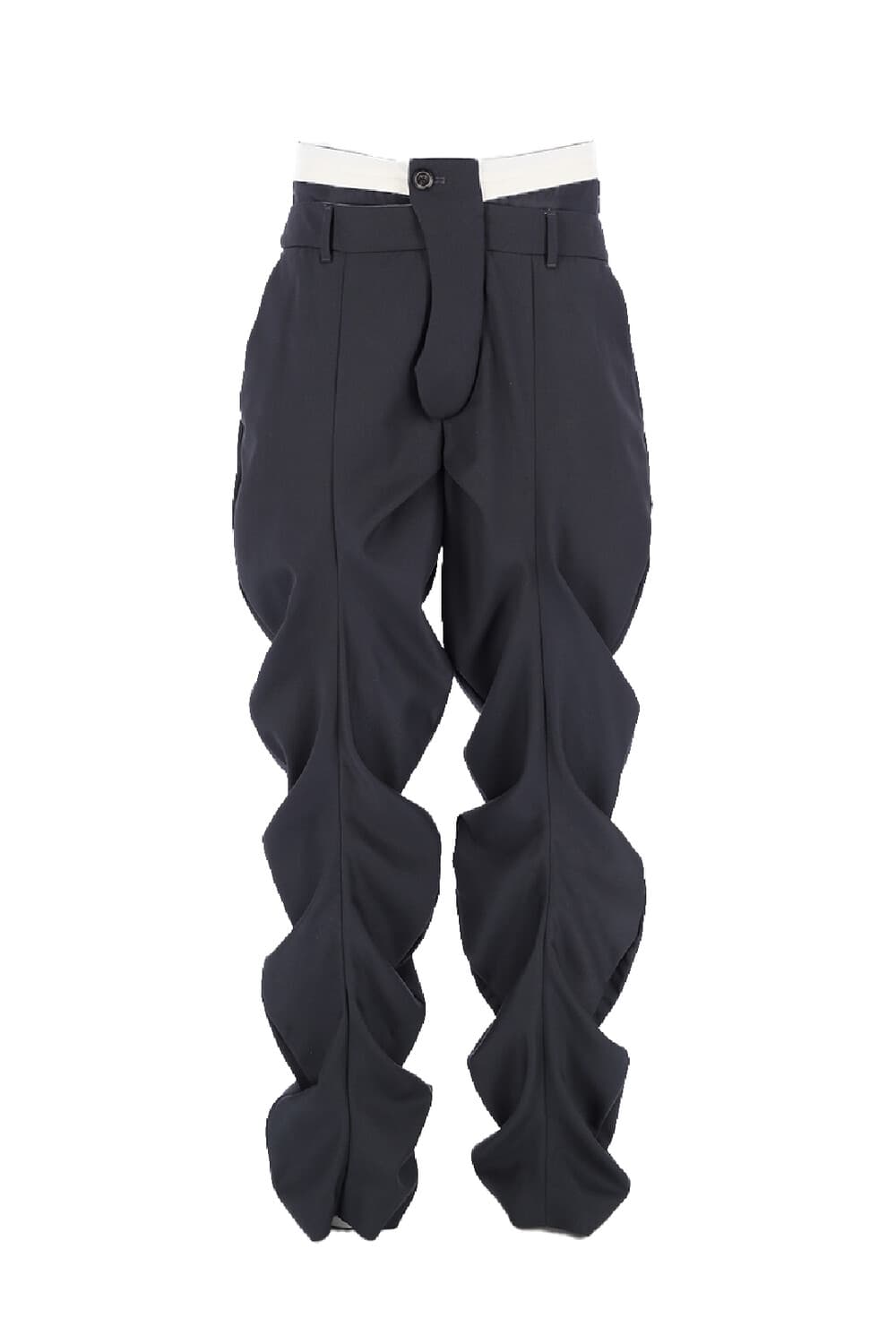 Brief Wave Trousers (Grey)