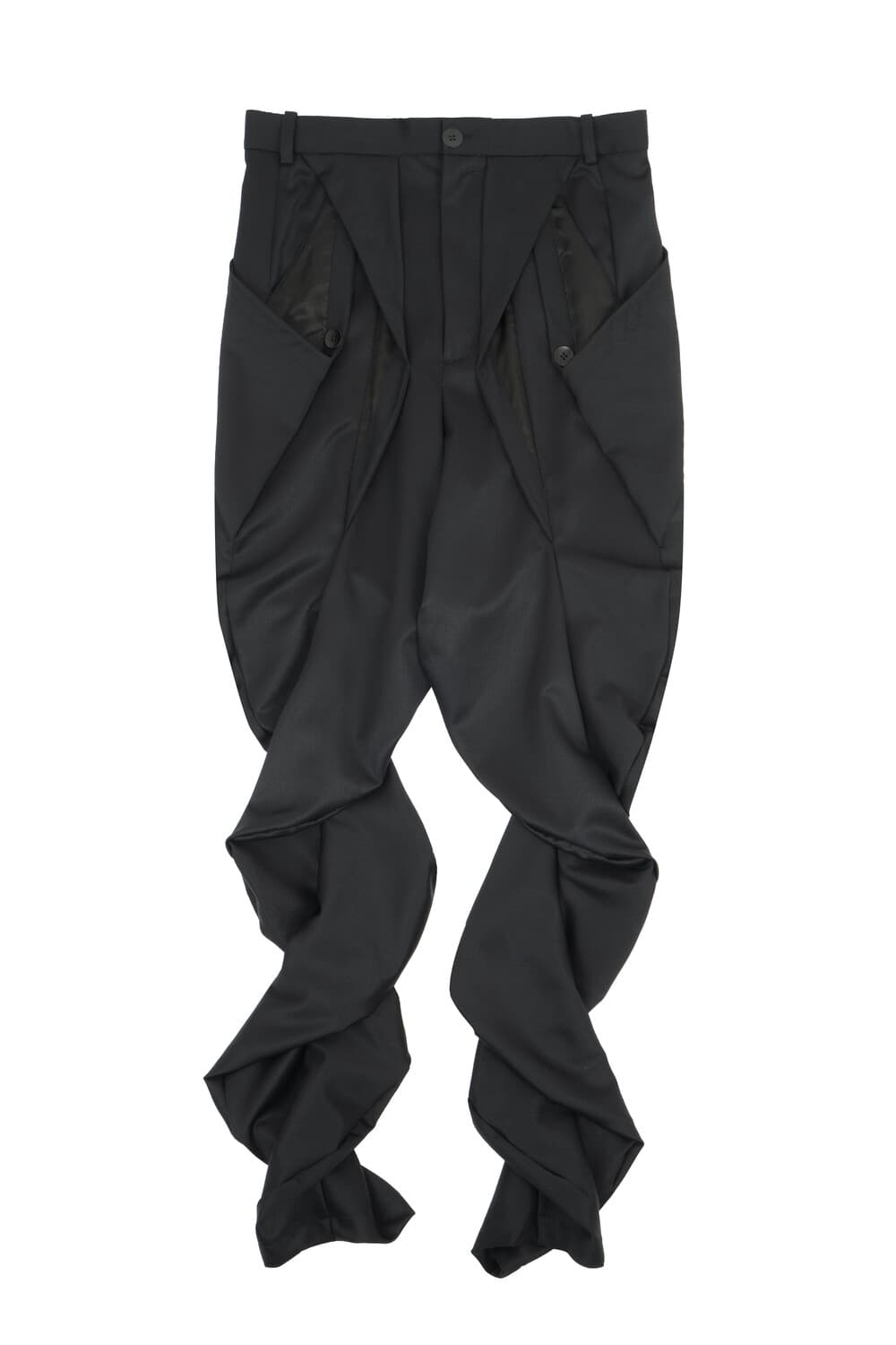 Double Origami Wave Trousers