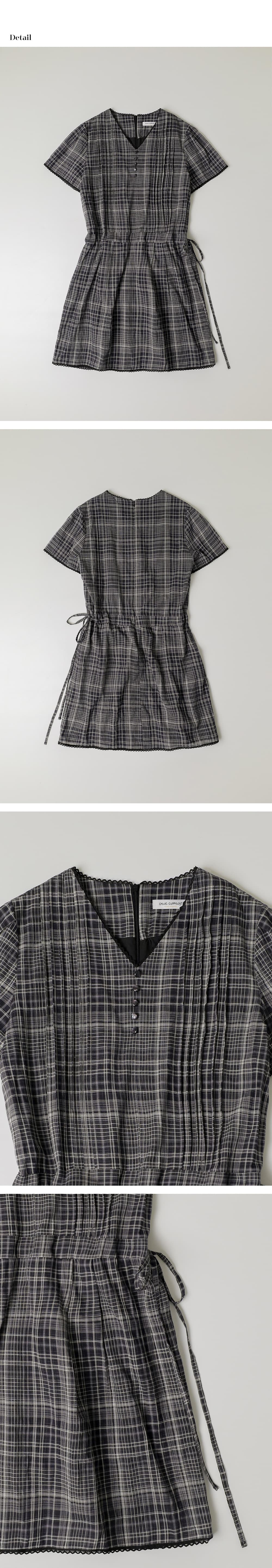 check pintuck dress (black) orc 6054 — vue 8