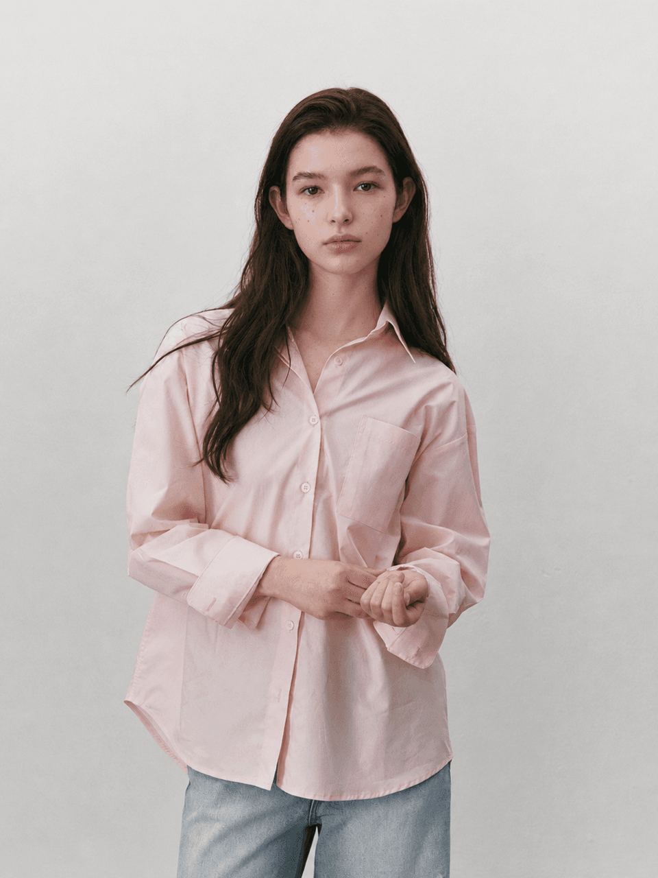 Supima cotton daddy shirts - Pink — vue 1
