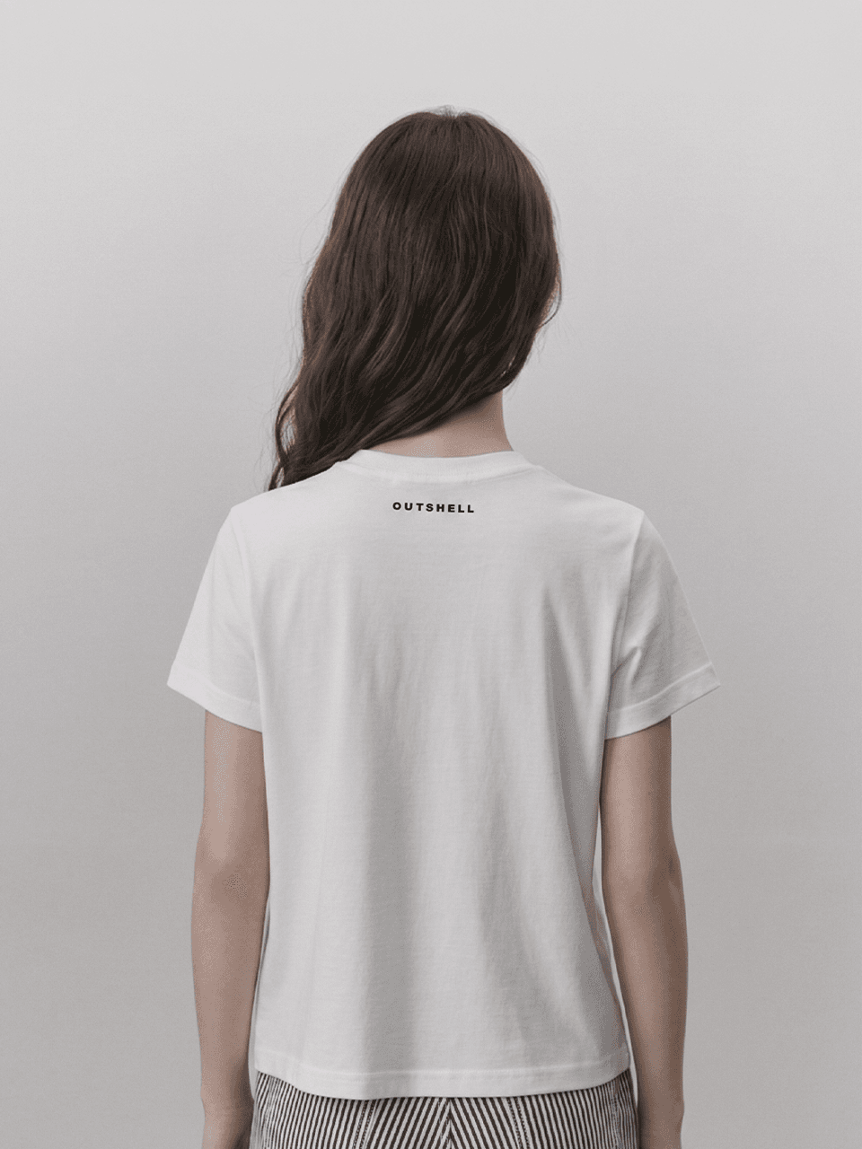 Supima cotton standard T shirts - White — vue 1