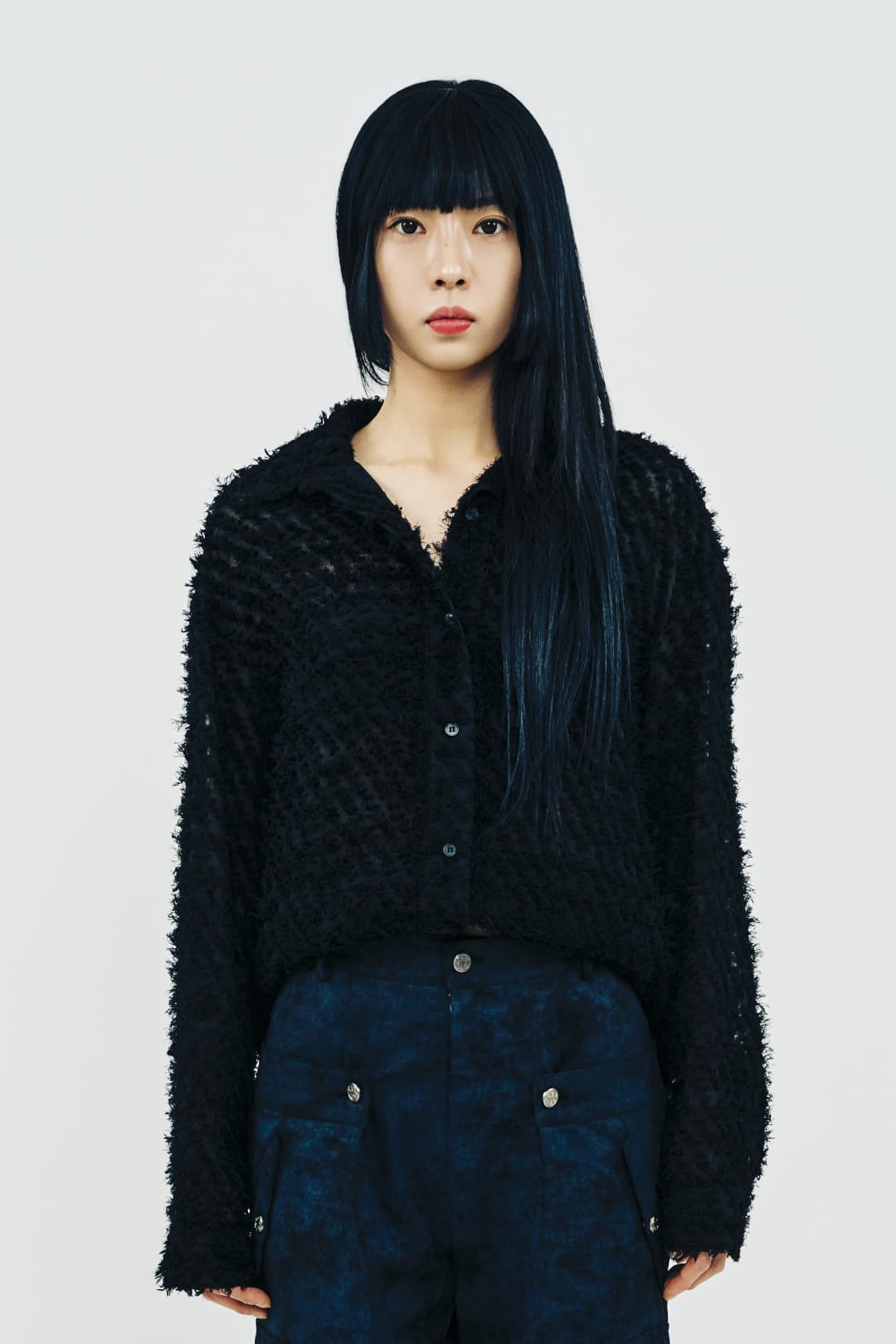 Tassel Fly Shirt (Black) — vue 1