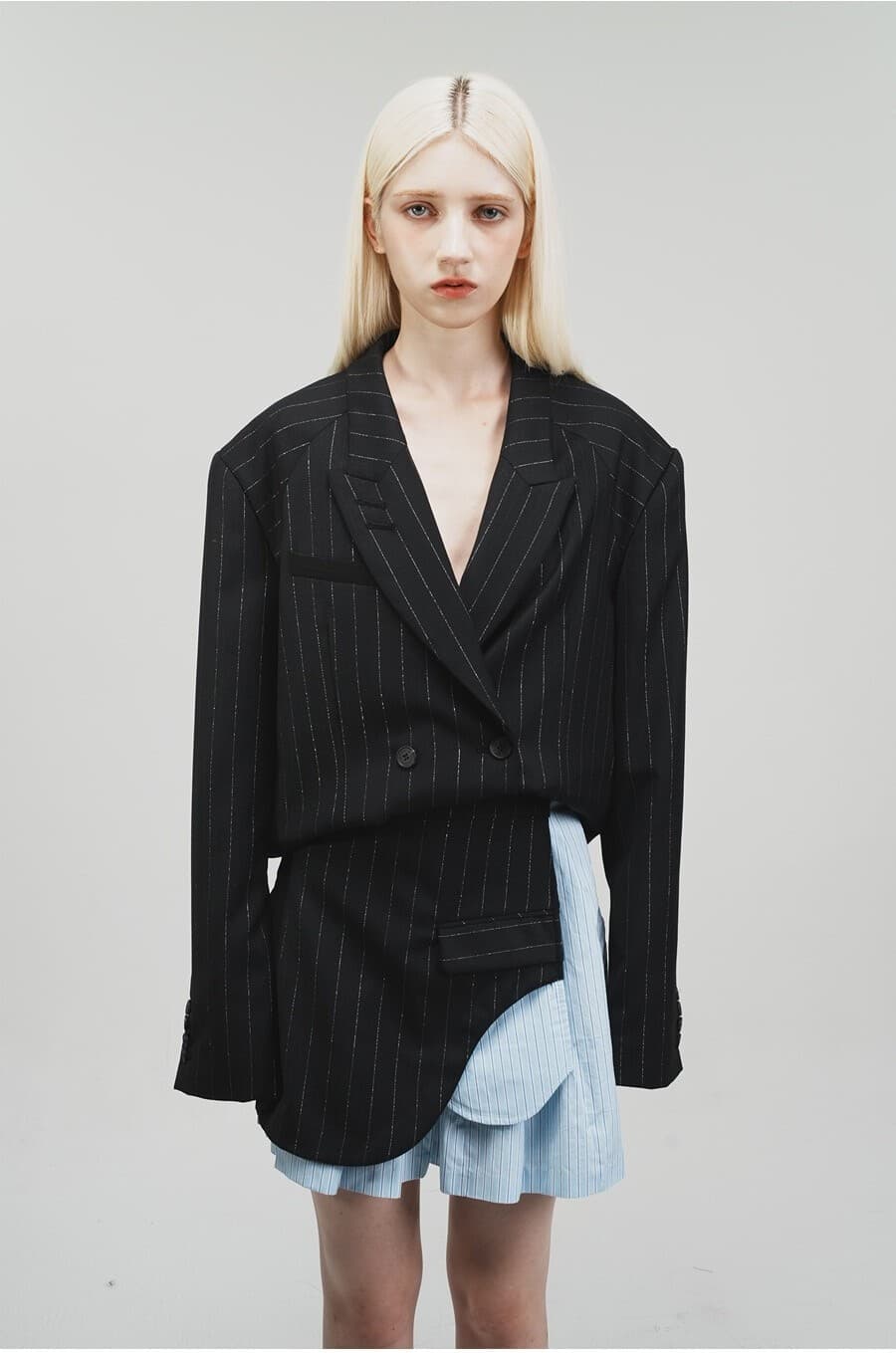 Shirt Pleats Skirt Pants — vue 3