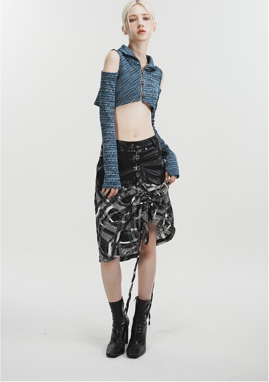 Shirring Panel Skirt — vue 3
