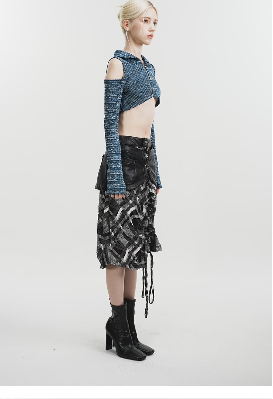 Shirring Panel Skirt — vue 5