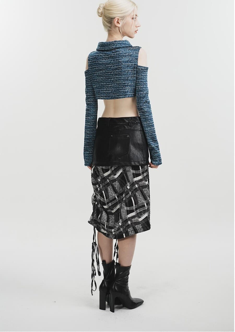 Shirring Panel Skirt — vue 6