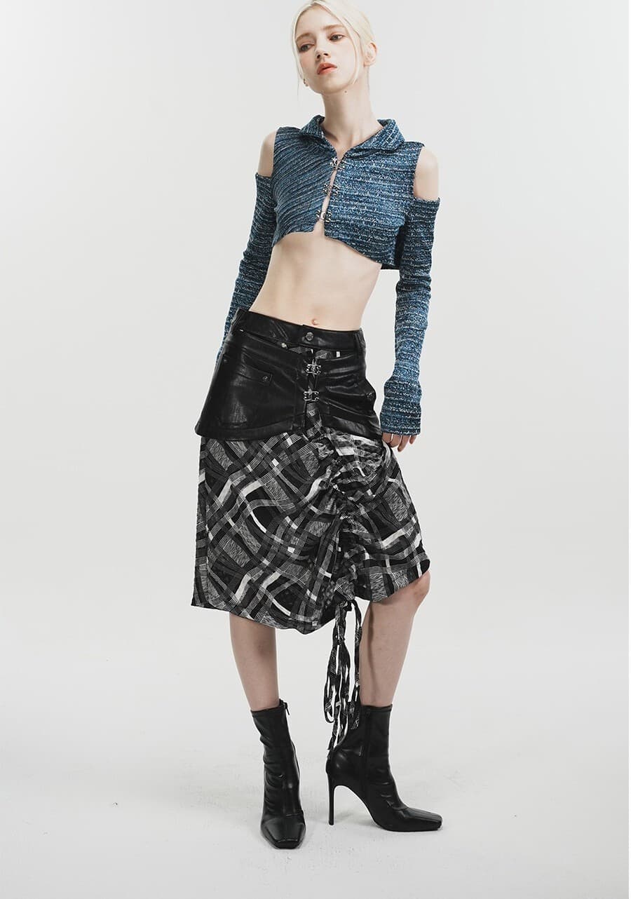 Shirring Panel Skirt — vue 8