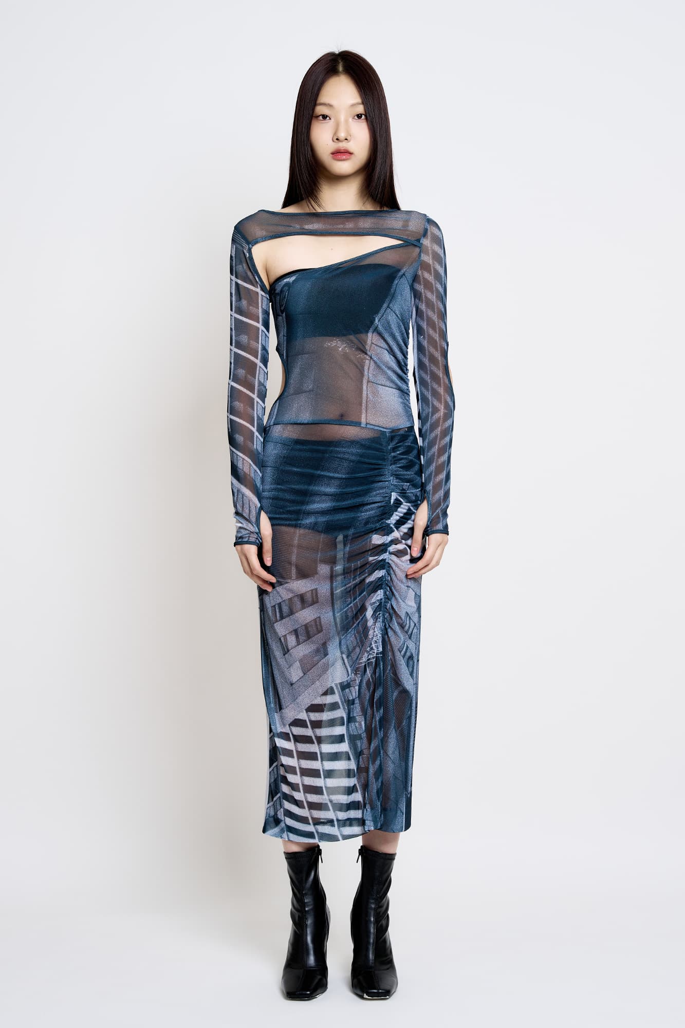 Interstice Mesh Dress — vue 1