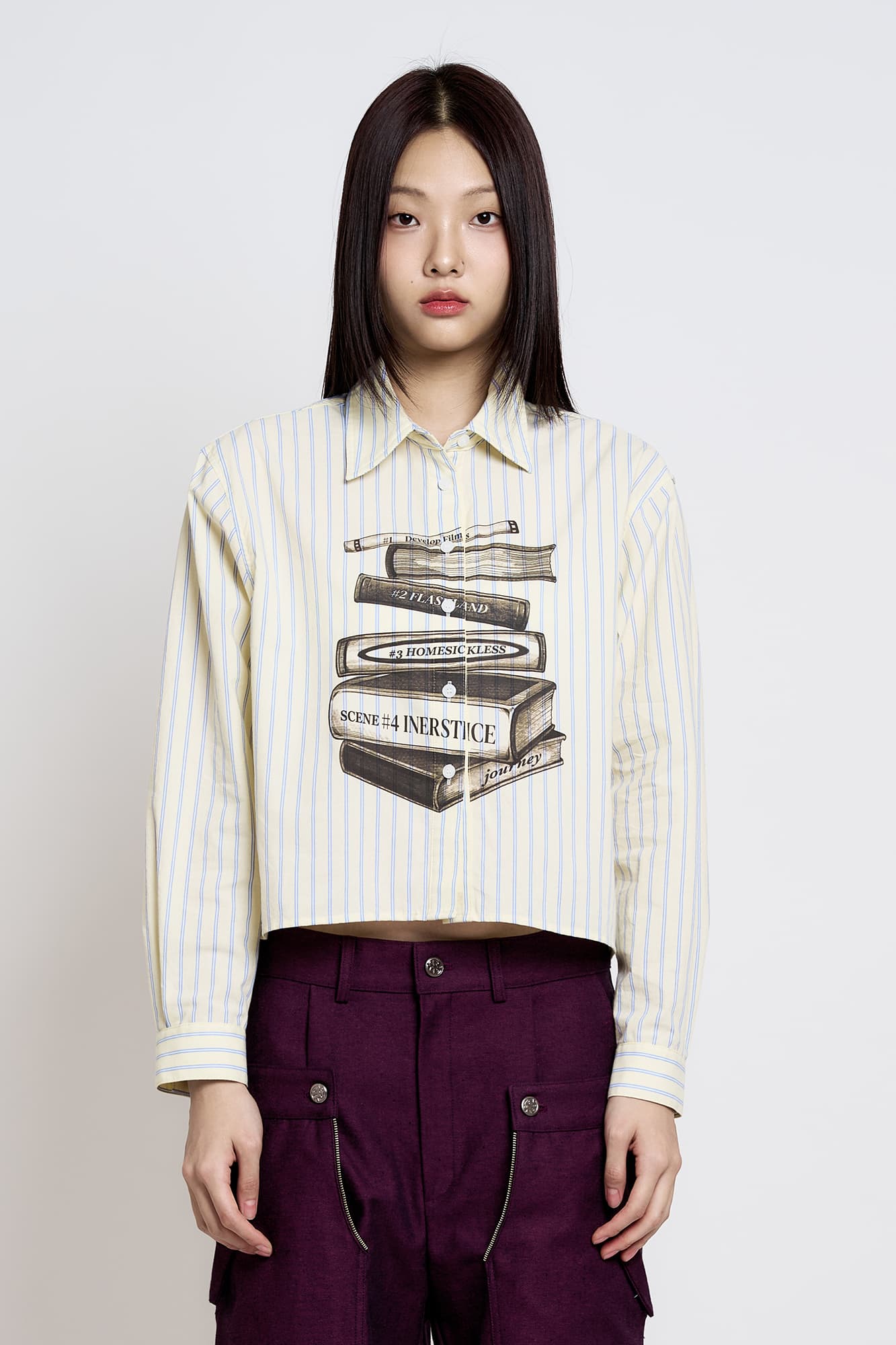Interstice Shirt (Yellow) — vue 1