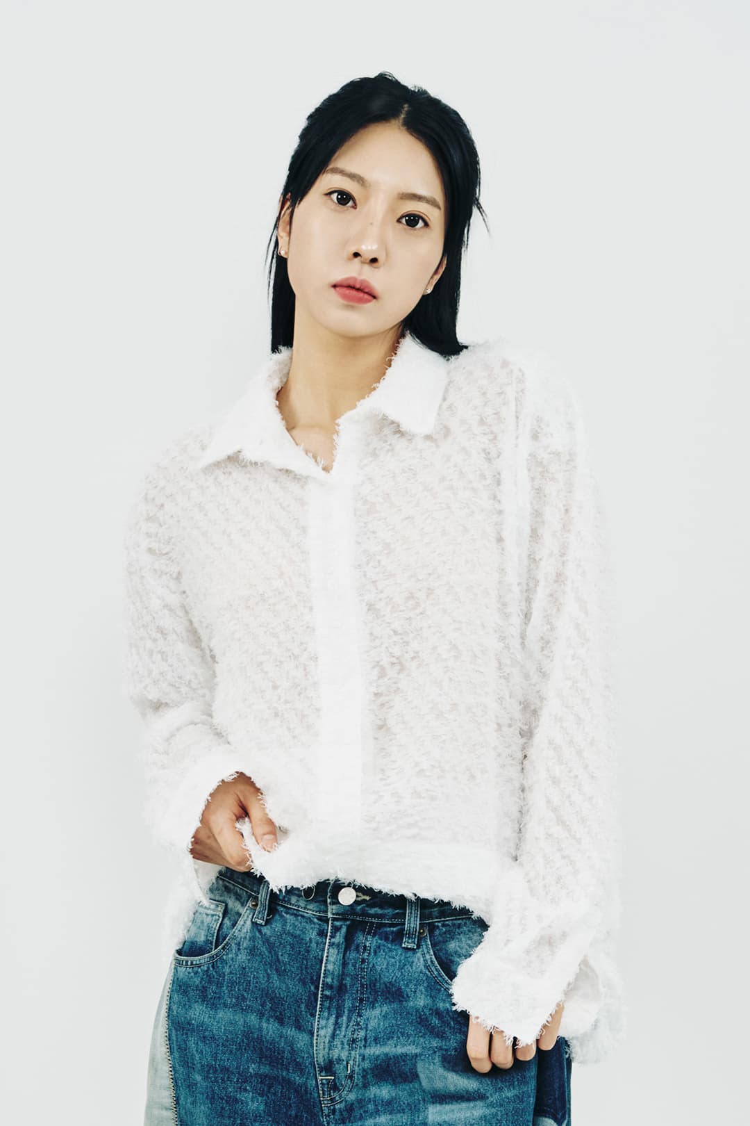 Tassel Fly Shirt (White) — vue 1