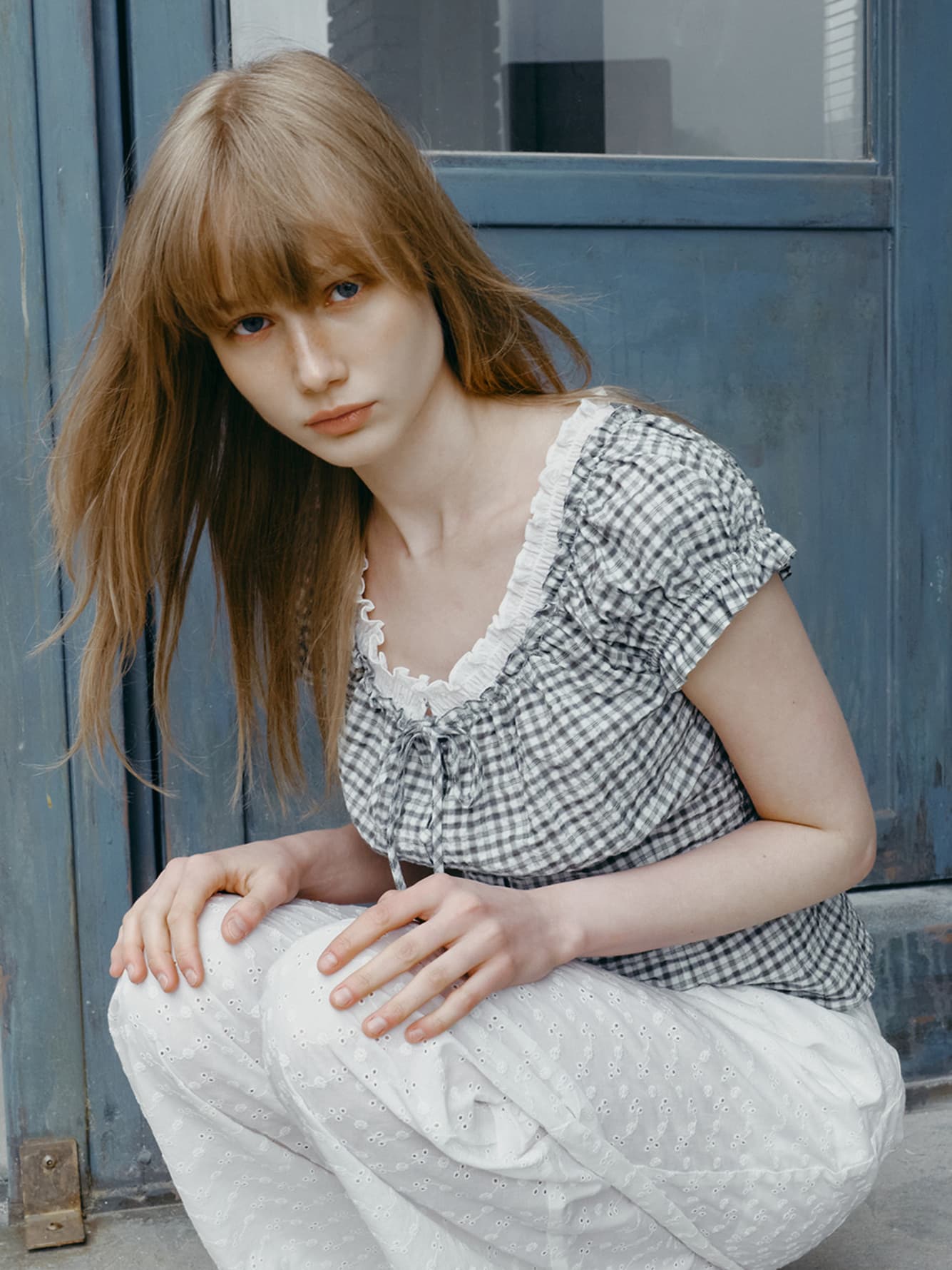 Check Banding Blouse — vue 2