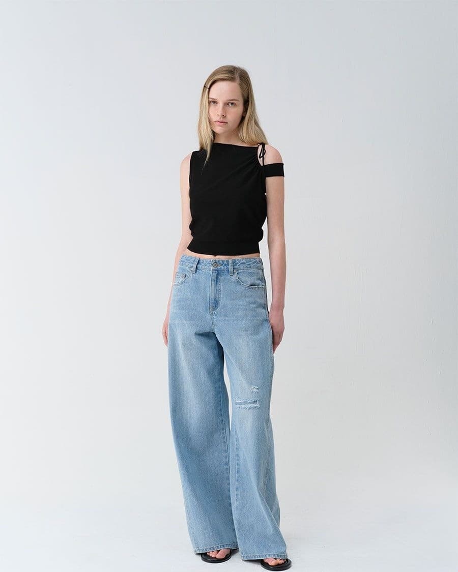 Shoulder Strap Detail Knit — vue 9