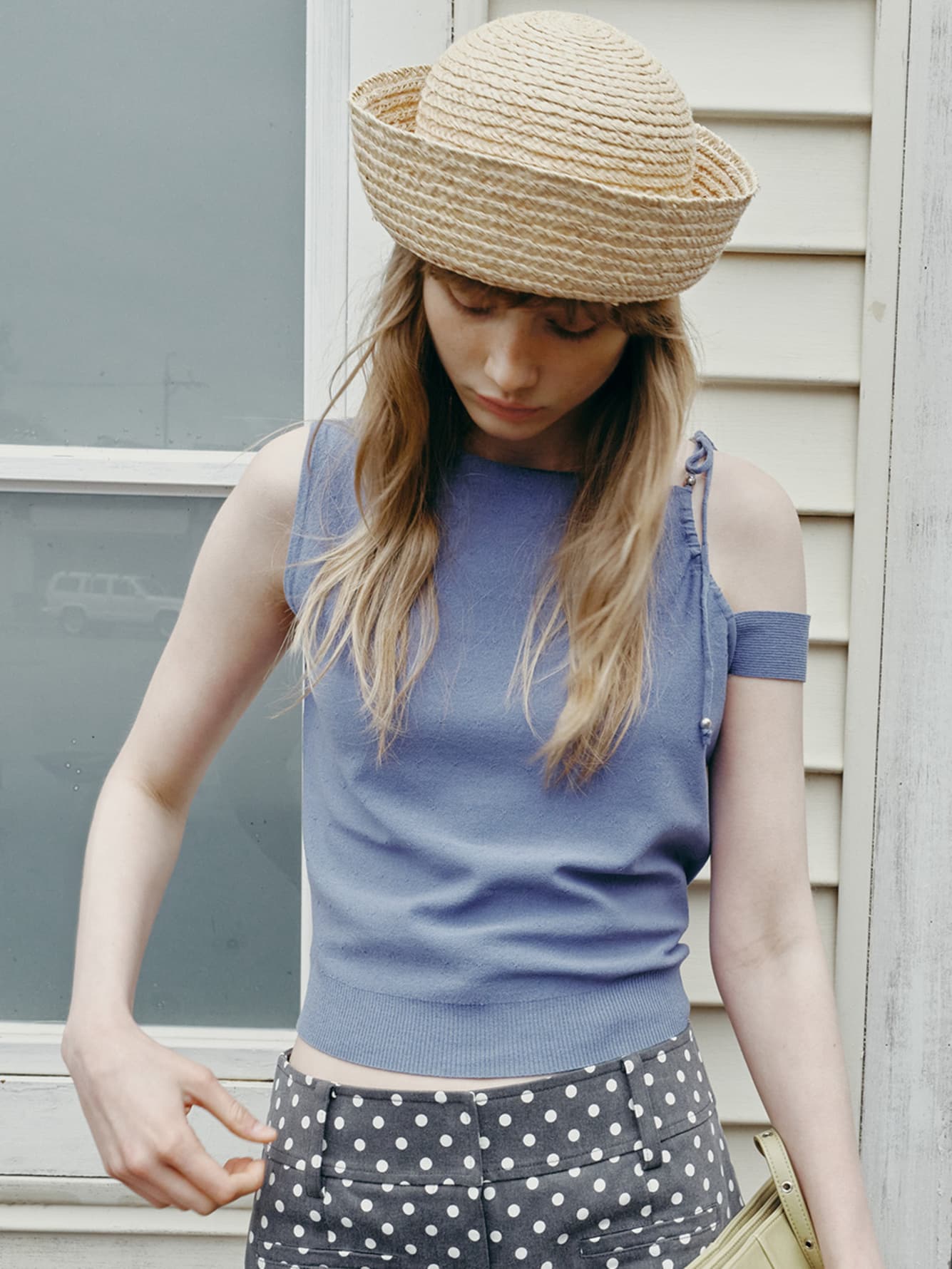 Shoulder Strap Detail Knit — vue 1
