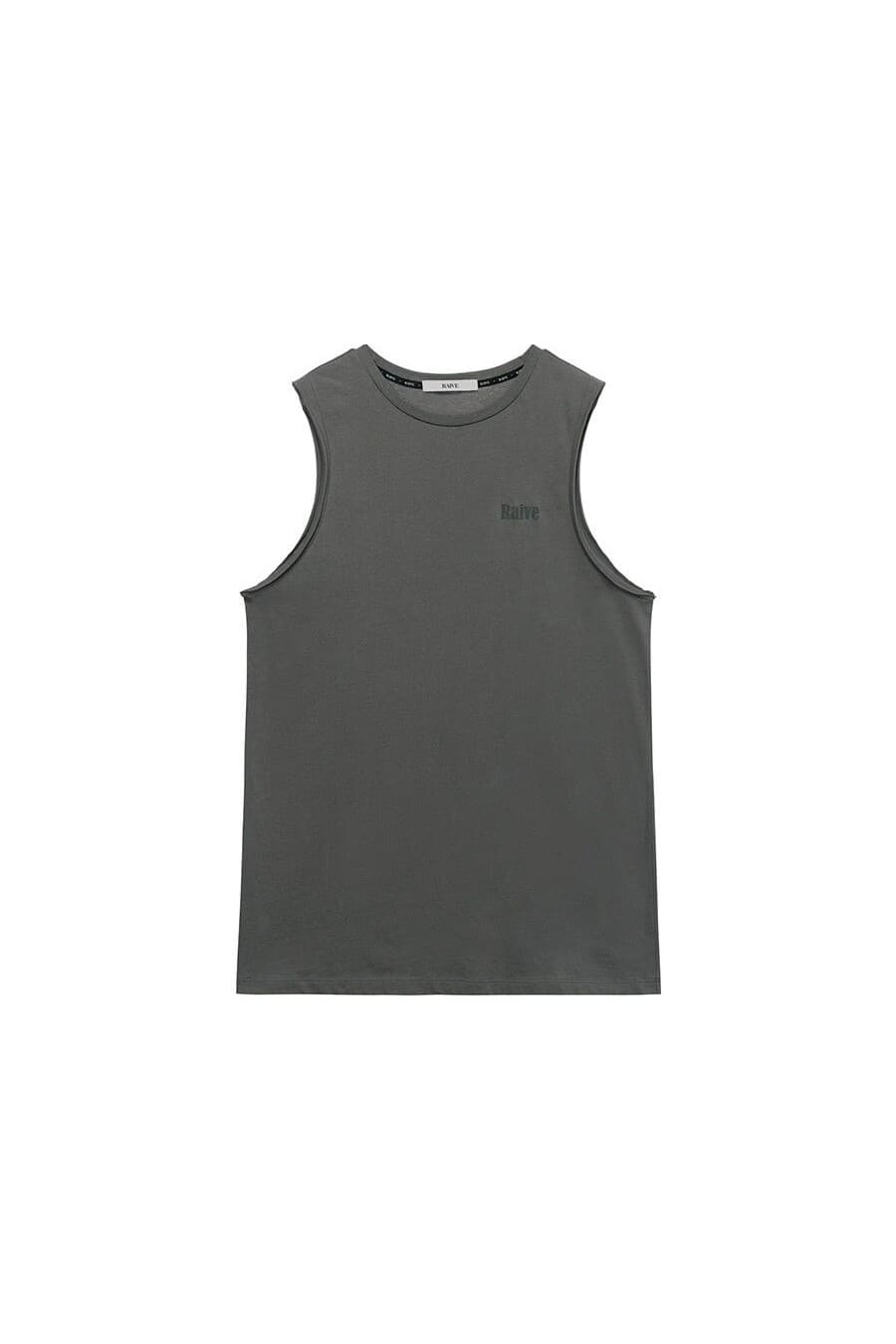 Back Print Over-fit Sleeveless T-shirts — vue 9