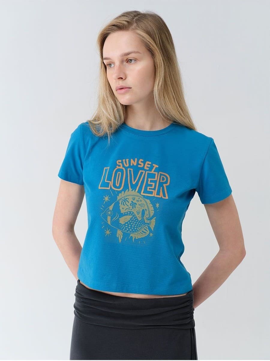 Fish Lover Graphic T-shirts — vue 5
