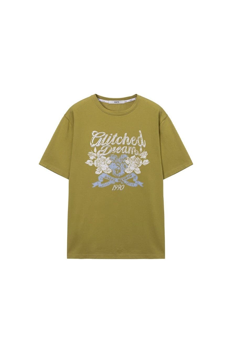 Rose Glitched Dream Graphic T-shirts — vue 8