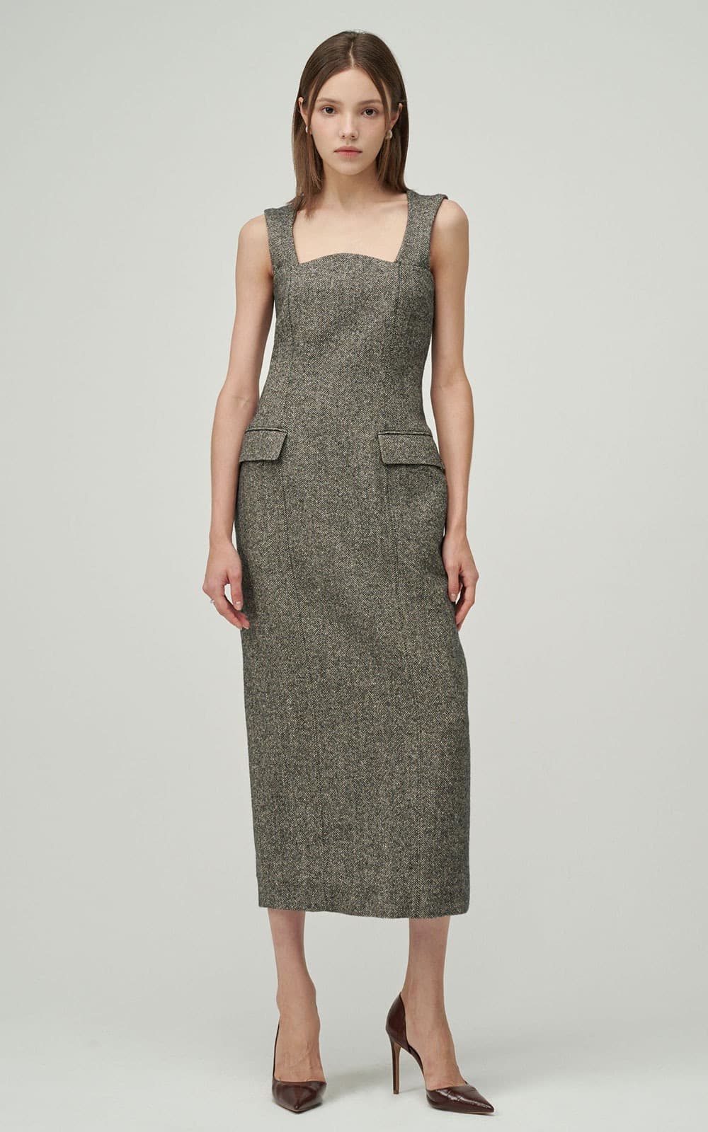 Scarlette Dress (Dark Grey)