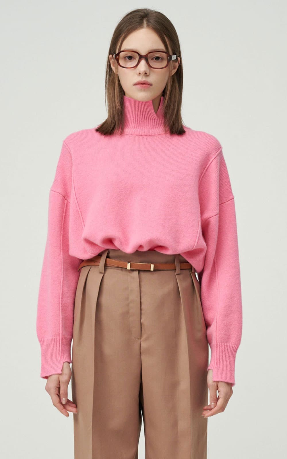 Belle Cashmere Knit (Pink) — vue 1