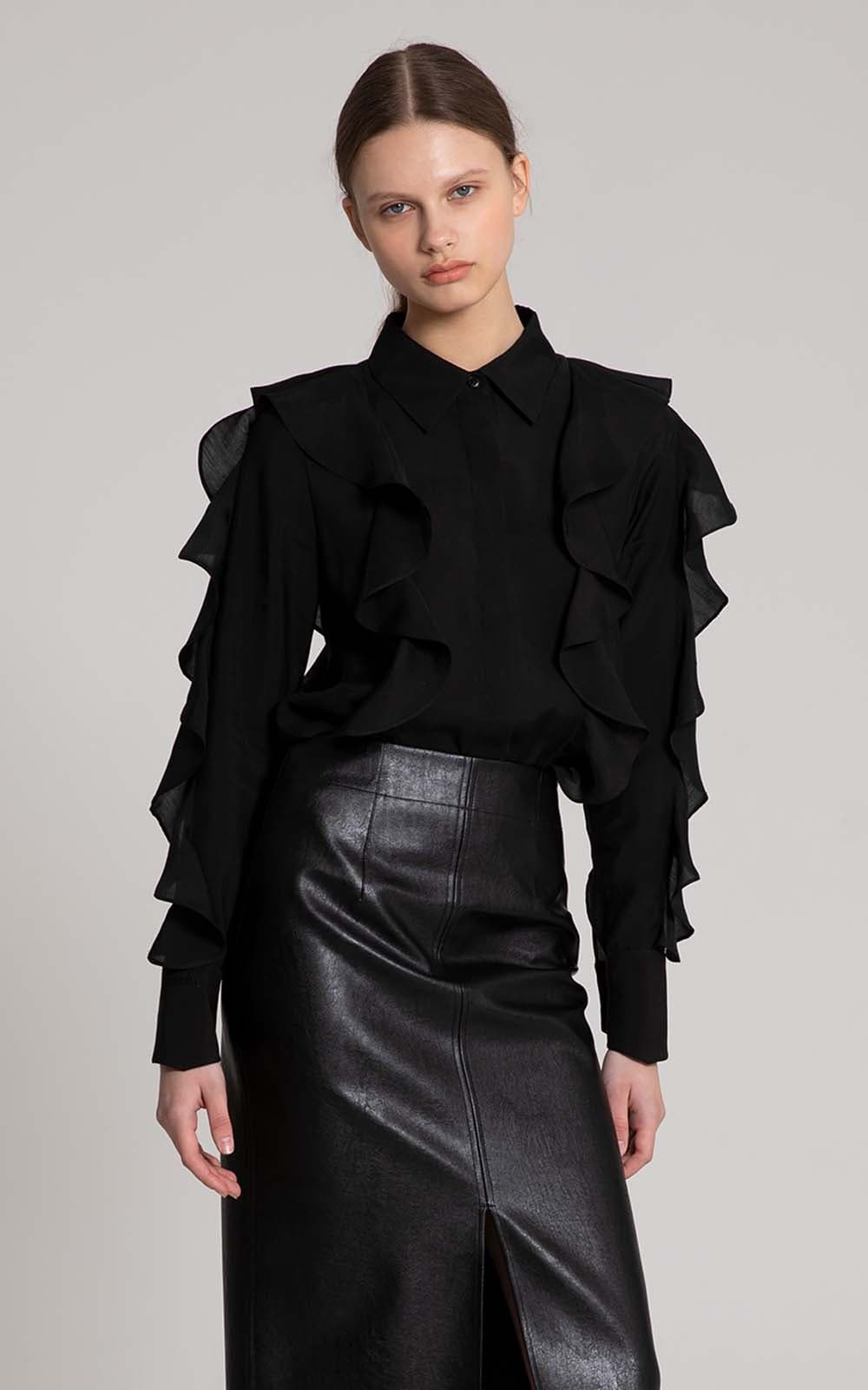 Selene Blouse (Black)