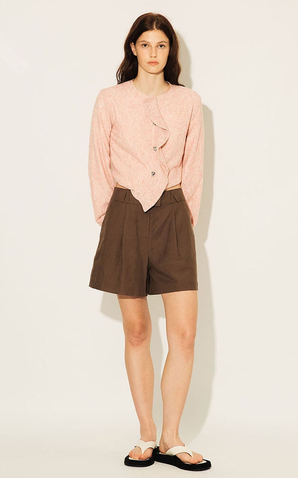Zoie Shorts (Chocolate) — vue 1