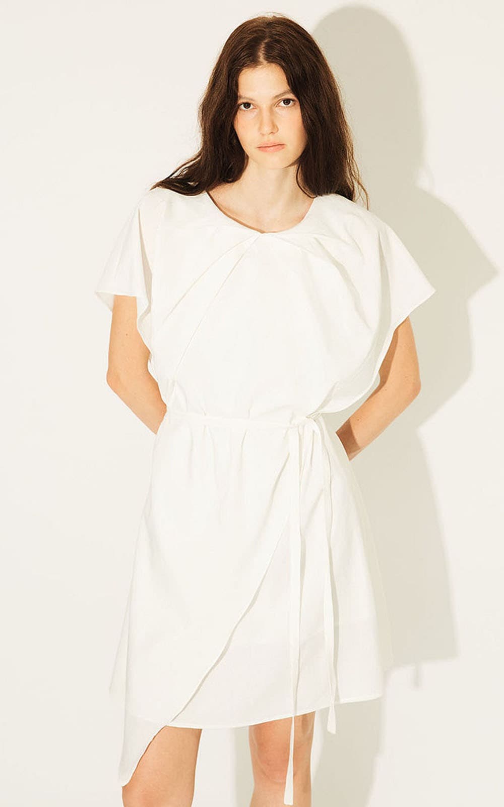 Phoebe Dress (White) — vue 1