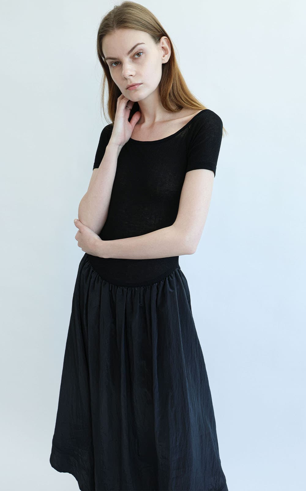 Oralie Dress (Black) — vue 3