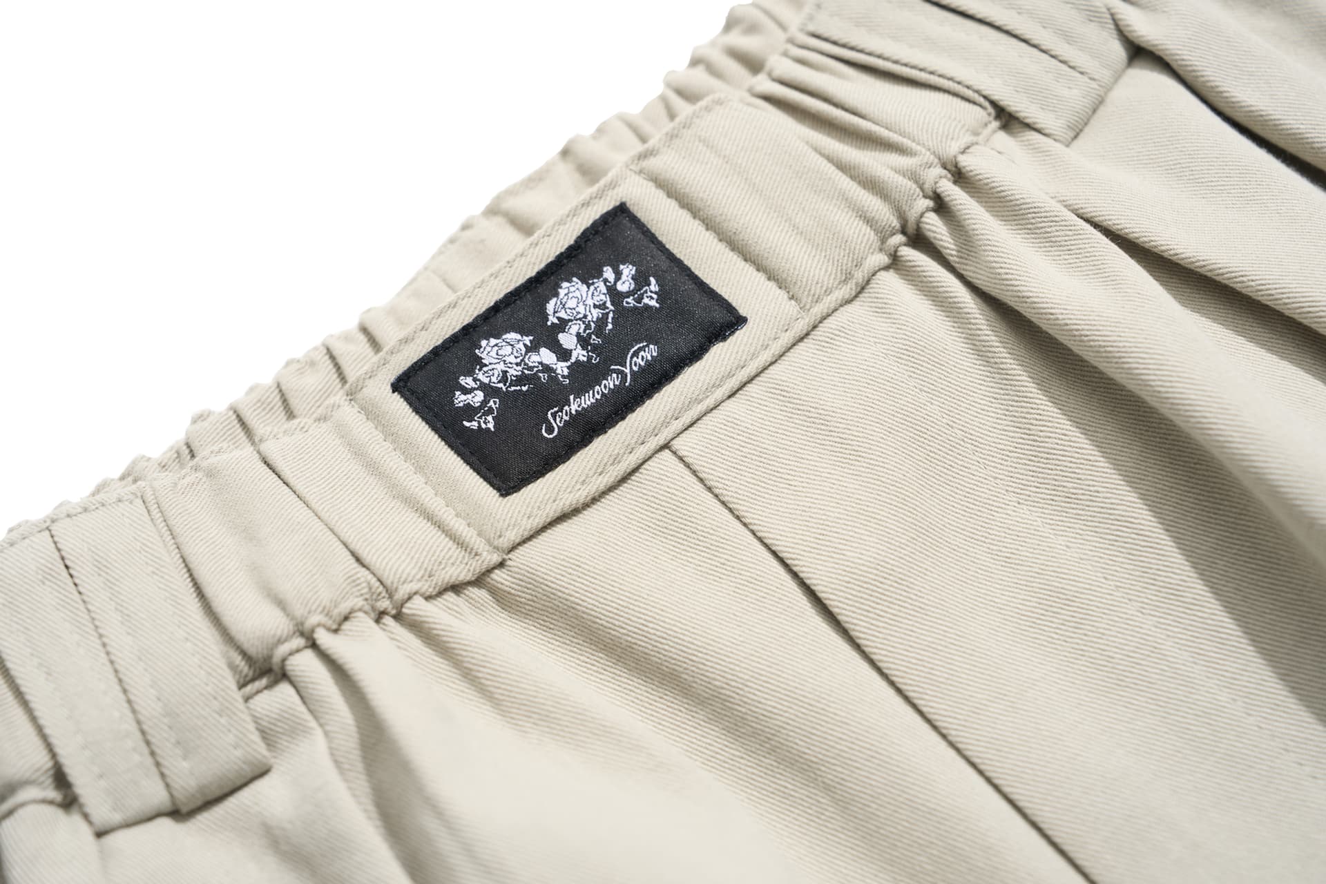 Metal logo Long pants (Light Grey) — vue 10