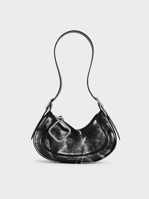 SEOKWOON YOON X CHARLES & KEITH Limited edition Petra Curved Shoulder Bag