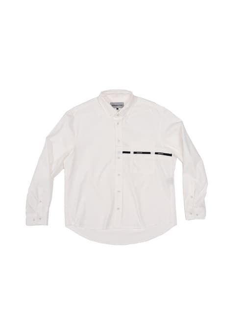 Cotton Tapped Shirt (Off-White)