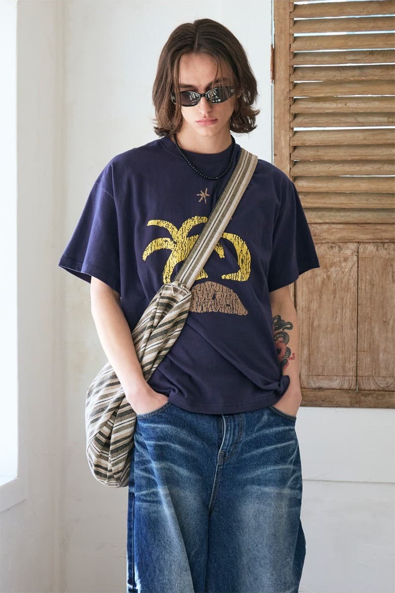 Tropical Half Sleeve T Navy — vue 8
