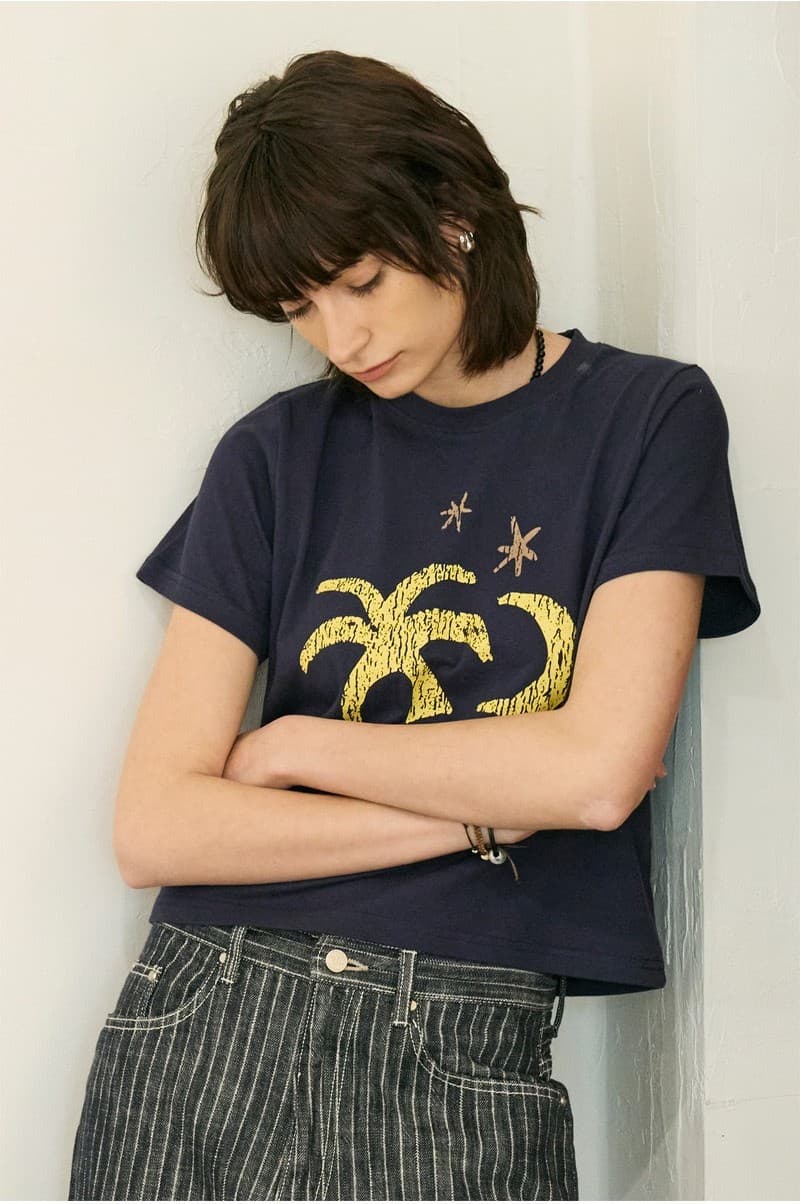 Tropical Half Sleeve T Navy — vue 10