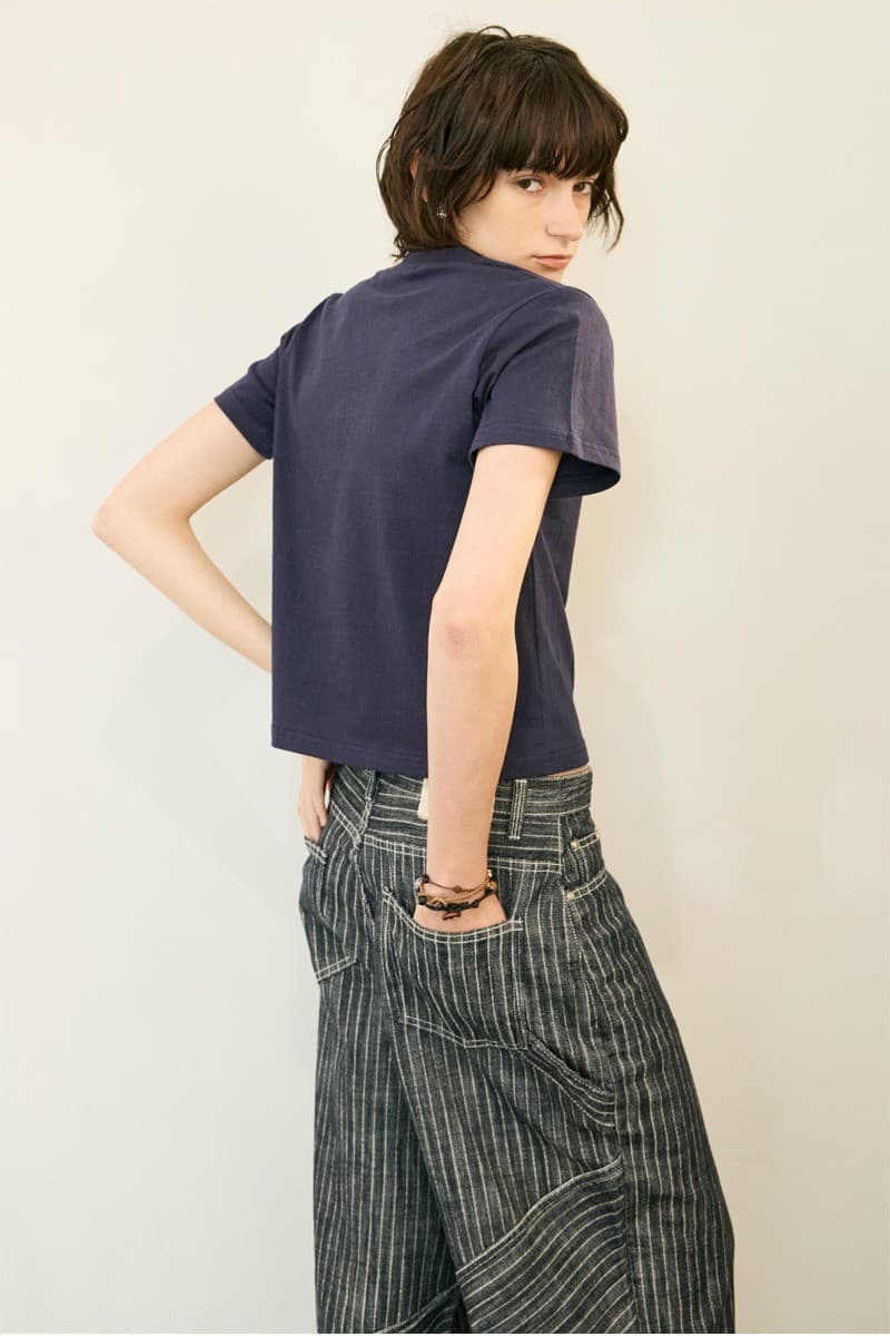 Tropical Half Sleeve T Navy — vue 11
