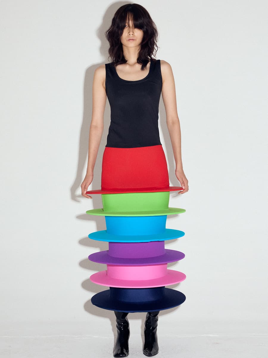 Discs Dress in Rainbow — vue 2