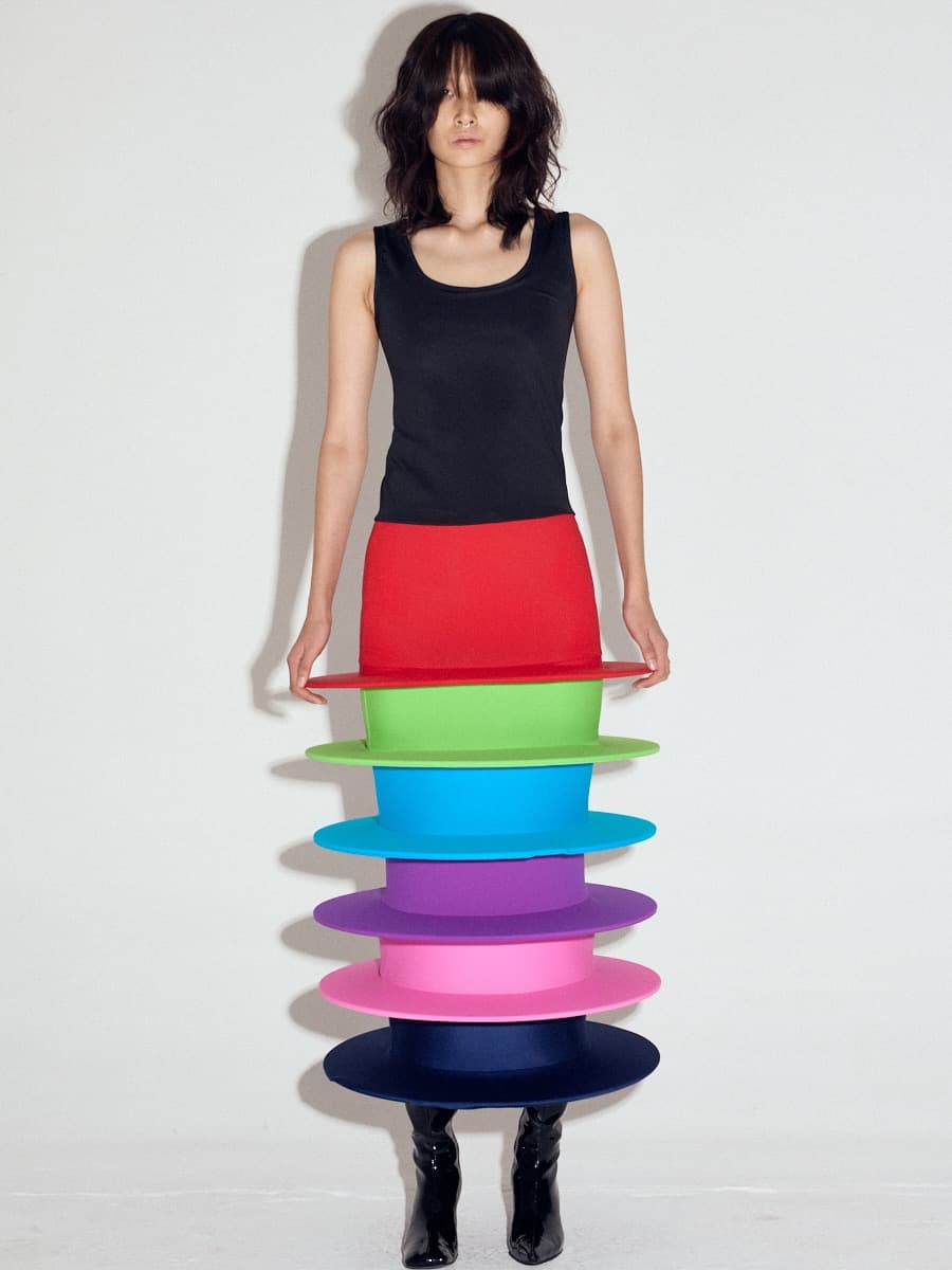 Discs Dress in Rainbow — vue 1