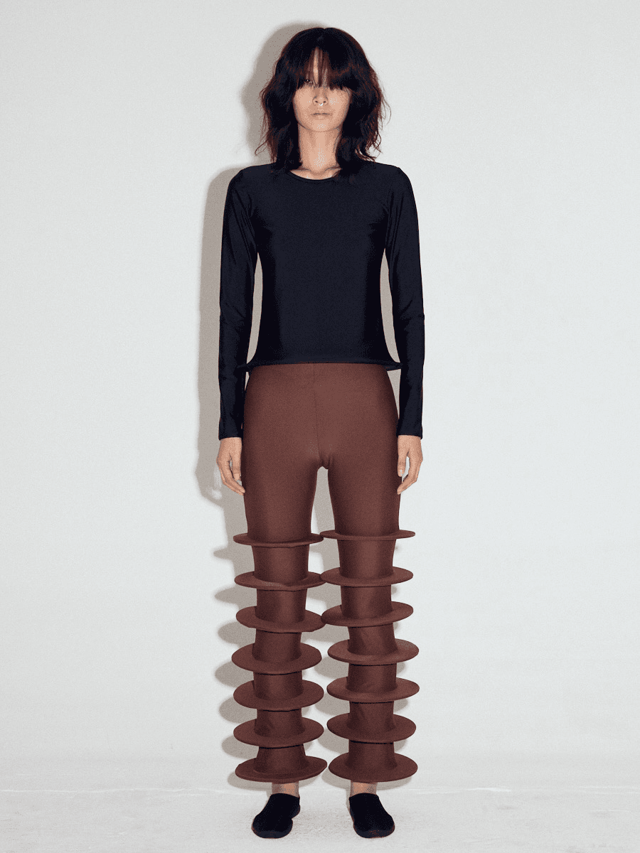 Discs Trousers in Pecan — vue 1